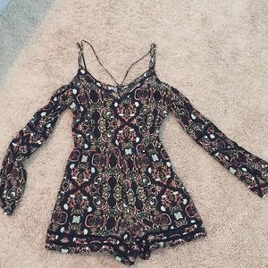 Kendall and Kylie Patterned Romper